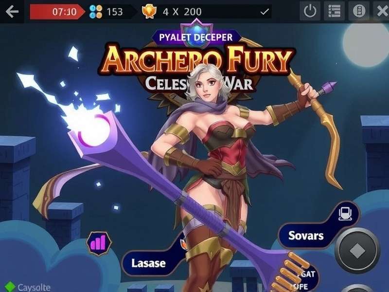 Intense combat in Archero Fury Celestial War Archero Fury Celestial War gameplay